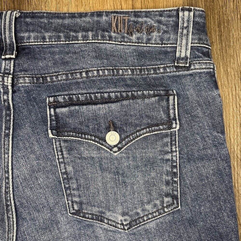 Kut from the Kloth Jeans Women Size 14 Nicole High Rise Flap Pocket Boot Cut - Picture 5 of 15